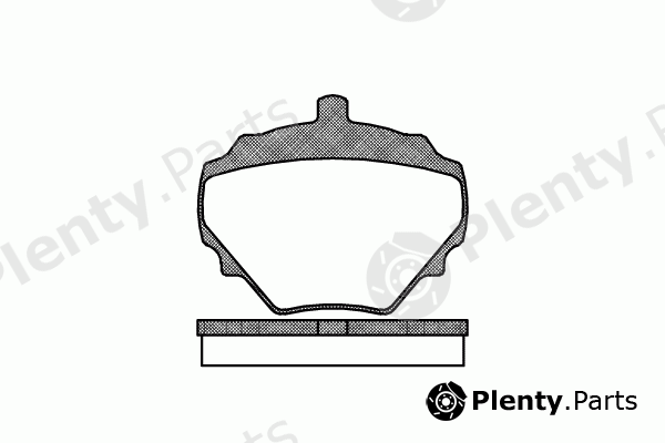  ROADHOUSE part 2052.10 (205210) Brake Pad Set, disc brake