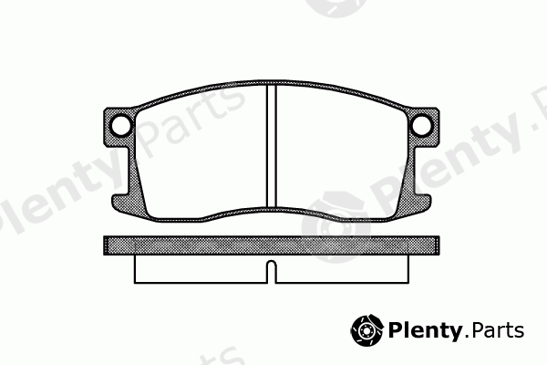  ROADHOUSE part 2110.00 (211000) Brake Pad Set, disc brake