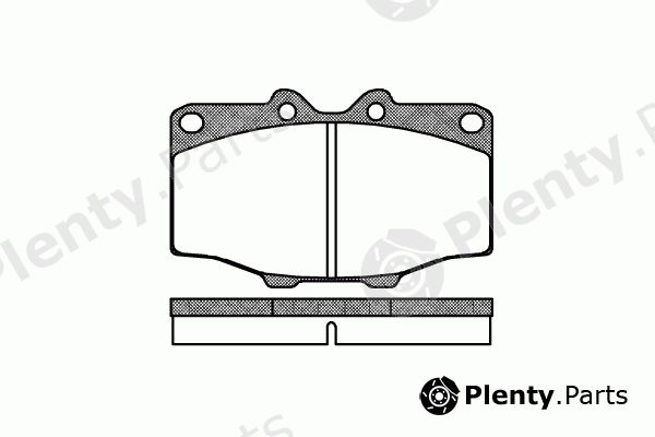  ROADHOUSE part 2132.00 (213200) Brake Pad Set, disc brake