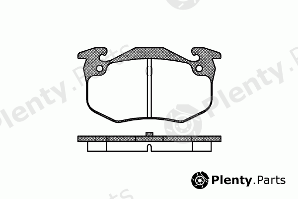  ROADHOUSE part 2144.60 (214460) Brake Pad Set, disc brake