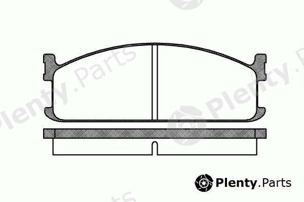 ROADHOUSE part 2204.00 (220400) Brake Pad Set, disc brake