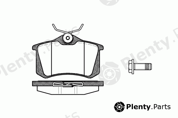  ROADHOUSE part 2263.05 (226305) Brake Pad Set, disc brake