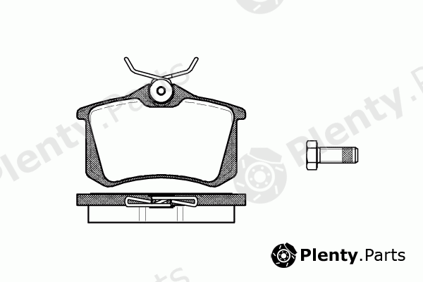  ROADHOUSE part 2263.10 (226310) Brake Pad Set, disc brake
