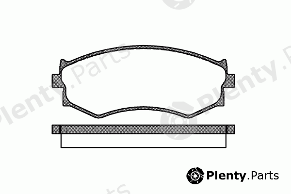  ROADHOUSE part 2287.00 (228700) Brake Pad Set, disc brake