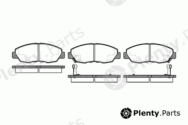  ROADHOUSE part 2324.02 (232402) Brake Pad Set, disc brake