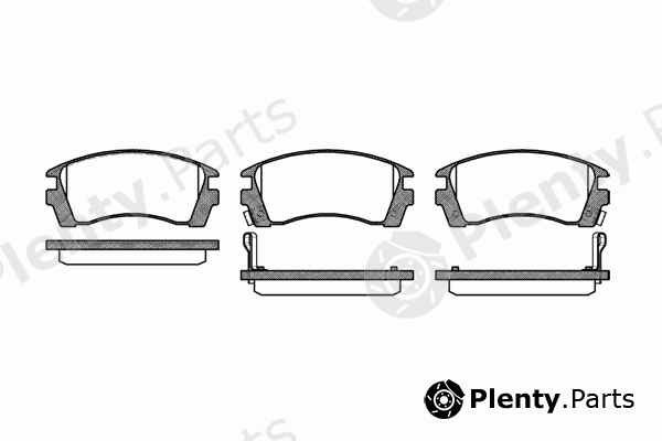  ROADHOUSE part 2363.02 (236302) Brake Pad Set, disc brake