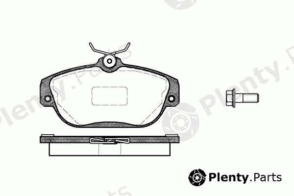  ROADHOUSE part 2368.10 (236810) Brake Pad Set, disc brake
