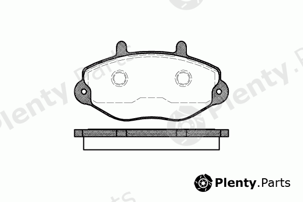 ROADHOUSE part 2392.00 (239200) Brake Pad Set, disc brake