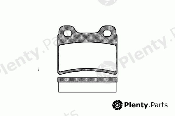  ROADHOUSE part 2417.00 (241700) Brake Pad Set, disc brake