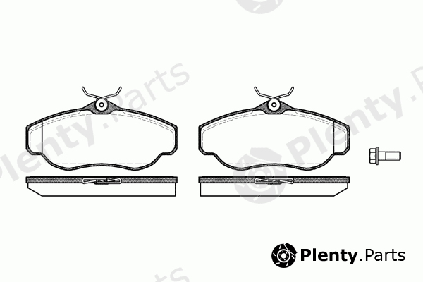  ROADHOUSE part 2576.00 (257600) Brake Pad Set, disc brake