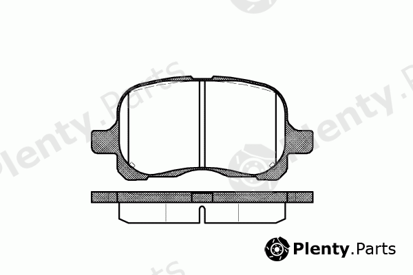  ROADHOUSE part 2652.00 (265200) Brake Pad Set, disc brake