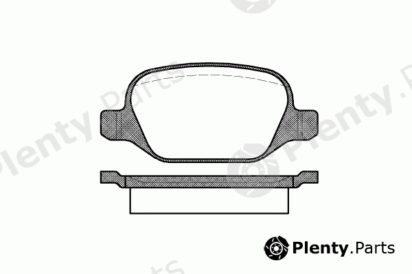  ROADHOUSE part 2727.10 (272710) Brake Pad Set, disc brake