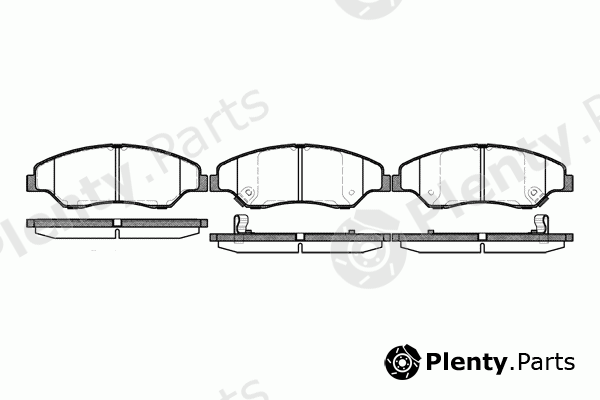  ROADHOUSE part 2739.02 (273902) Brake Pad Set, disc brake