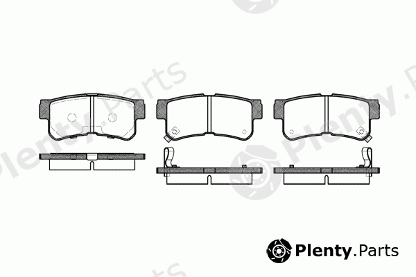  ROADHOUSE part 2746.22 (274622) Brake Pad Set, disc brake