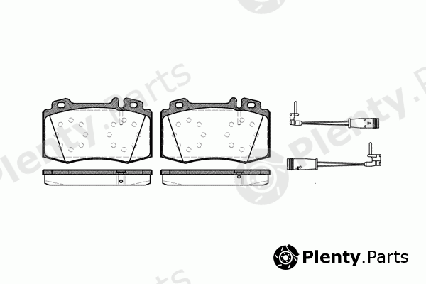  ROADHOUSE part 2769.02 (276902) Brake Pad Set, disc brake
