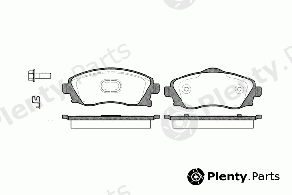  ROADHOUSE part 2774.02 (277402) Brake Pad Set, disc brake