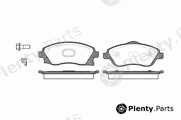  ROADHOUSE part 2774.12 (277412) Brake Pad Set, disc brake