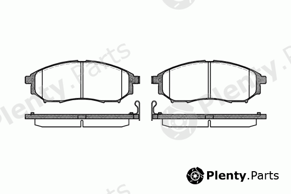 ROADHOUSE part 2852.14 (285214) Brake Pad Set, disc brake