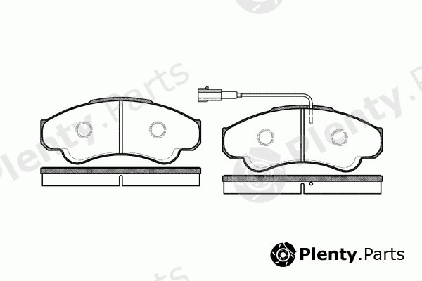  ROADHOUSE part 2959.01 (295901) Brake Pad Set, disc brake