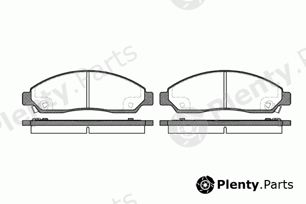  ROADHOUSE part 21098.14 (2109814) Brake Pad Set, disc brake