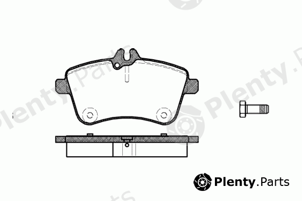  ROADHOUSE part 21130.00 (2113000) Brake Pad Set, disc brake