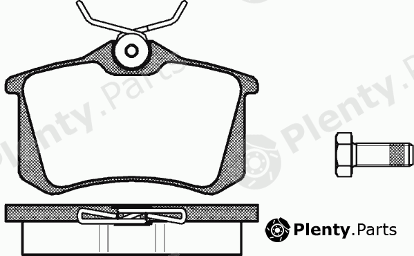  ROADHOUSE part 2263.00 (226300) Brake Pad Set, disc brake