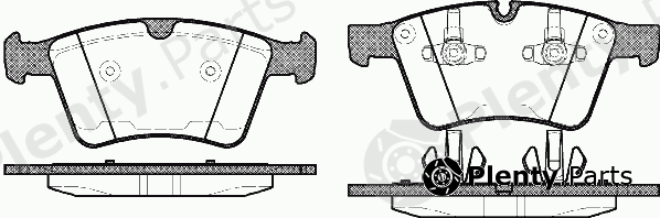  ROADHOUSE part 21370.00 (2137000) Brake Pad Set, disc brake