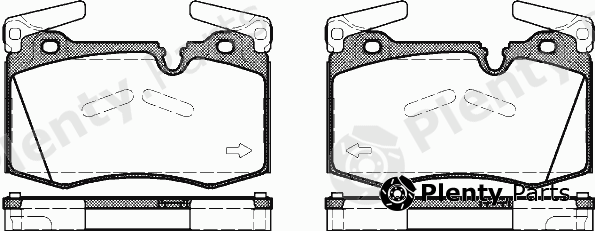  ROADHOUSE part 21374.00 (2137400) Brake Pad Set, disc brake
