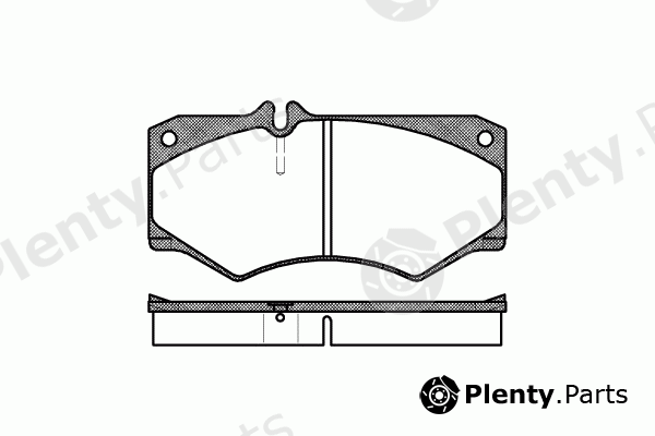  REMSA part 0047.30 (004730) Brake Pad Set, disc brake