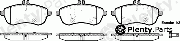  REMSA part 1301.00 (130100) Brake Pad Set, disc brake
