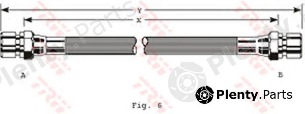  TRW part PHA229 Brake Hose