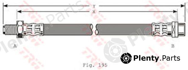  TRW part PHB320 Brake Hose