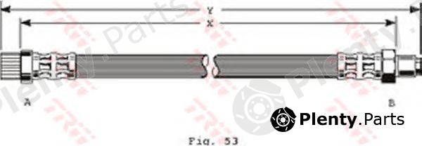  TRW part PHB365 Brake Hose