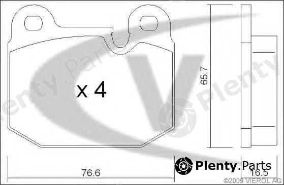  VAICO part V20-8120 (V208120) Brake Pad Set, disc brake