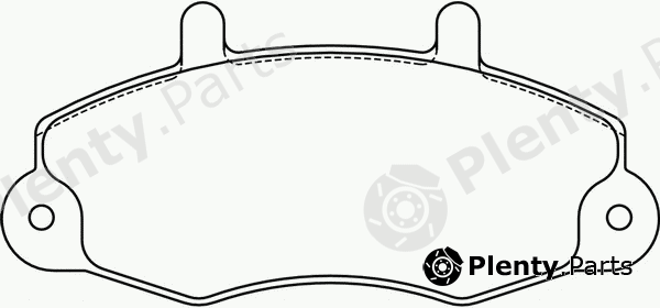  PAGID part T9099 Brake Pad Set, disc brake