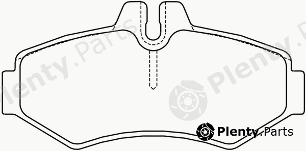  PAGID part T1170 Brake Pad Set, disc brake