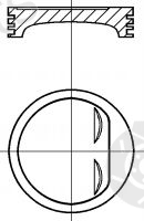  NÜRAL part 87-104200-30 (8710420030) Piston