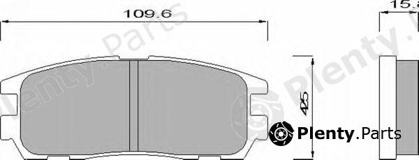  ROULUNDS BRAKING part 621481 Brake Pad Set, disc brake
