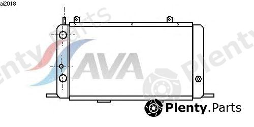  AVA QUALITY COOLING part AI2018 Radiator, engine cooling