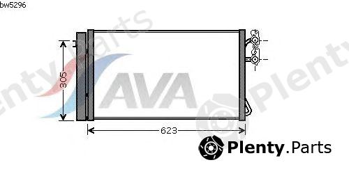  AVA QUALITY COOLING part BWA5296 Condenser, air conditioning