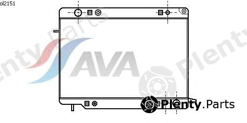  AVA QUALITY COOLING part OL2151 Radiator, engine cooling