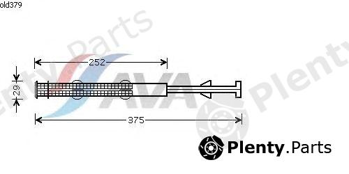  AVA QUALITY COOLING part OLD379 Dryer, air conditioning