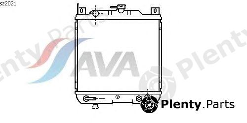  AVA QUALITY COOLING part SZ2021 Radiator, engine cooling