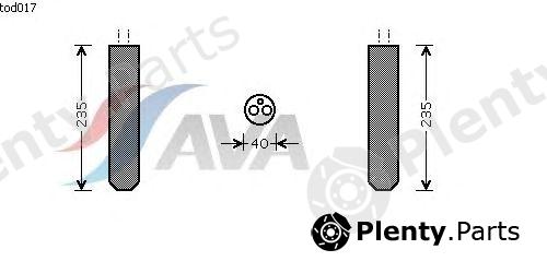  AVA QUALITY COOLING part TOD017 Dryer, air conditioning