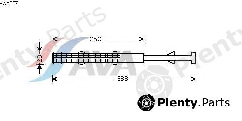  AVA QUALITY COOLING part VWD237 Dryer, air conditioning