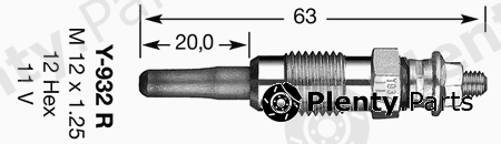  NGK part 4956 Glow Plug