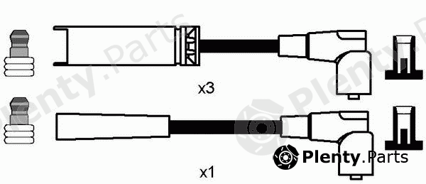  NGK part 8275 Ignition Cable Kit