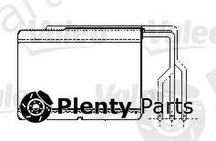  VALEO part 812239 Heat Exchanger, interior heating