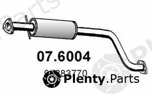  ASSO part 07.6004 (076004) Middle Silencer