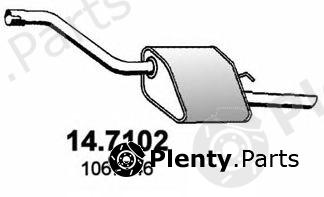  ASSO part 14.7102 (147102) End Silencer